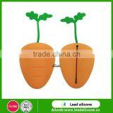 Funny Shape Carrot Shape Silicone Key Bag,Promotional Gift Silicone Key Case thumbnail-2