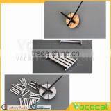 Modern DIY Art 3D Metal Roman Numeral Wall Clock for Home Office Decoration thumbnail-2