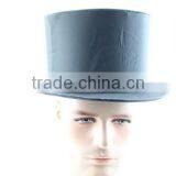 Fashion party black magician hat foldable top cap