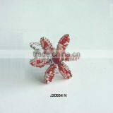Glass Bead Weaving Napkin Ring Available in Other Colours Also thumbnail-1