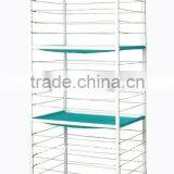 S6211 3-Tier Metal Ball Storage Rack With Rubber Band Guardrail thumbnail-1
