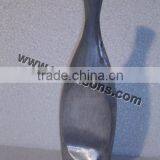 Antique Metal Aluminium Vase With Free Standing thumbnail-1
