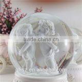 Express Resin Angel Baby Crystal Ball With Light thumbnail-6