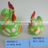 Ceramic Easter Gift,rooster Cookie Jar, Promotional Gift thumbnail-1