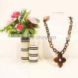 100% Buffalo Horn Necklace, Unique Jewelry for Girl thumbnail-1