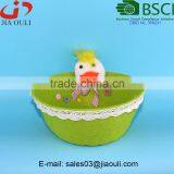 BSCI Audit Factory Unique Design Non-woven Fabric Easter Basket thumbnail-6
