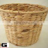 Round Natural Water Hyacinth Garden Plant Pot/baskets thumbnail-1