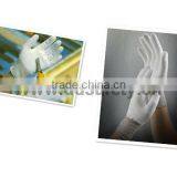 DDSAFETY 13 Gauge White Nylon Liner Knit Wrist Glove White PU Coated White Nylon Glove thumbnail-5