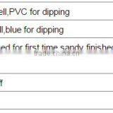 DDSAFETY 2017 Blue Pvc Glove With Scalloped Cuff thumbnail-5