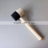 Wood Handle Rubber Hammer Mallet Hammer thumbnail-1