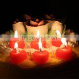 Wholesale Red Love Heart Birthday Candle for Celebration thumbnail-2