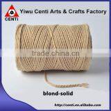 Quality Blond Solid Cotton Thread Solid Colour Bakers Twine thumbnail-1