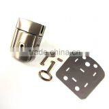 Metal Tuck Lock, Zinc Alloy Tuck Lock With Keys, Security Lock for Cases thumbnail-4