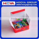 25mm Wholesale Different Kinds Colorful Round Plastic Paper Clip thumbnail-1