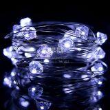 Pure White Diamond Copper String Light Decoration Fairy Light Set thumbnail-1