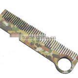 TK-5963 Outdoor Camouflage Ti EDC Titanium Comb for Soft Hair thumbnail-3