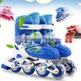2017 New Style High Quality PU 4 Wheels Adjustable Roller Skates,colorful Inline Skate thumbnail-2