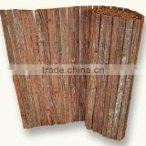 wholesale tree peel bark fence