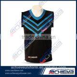 Best Female Basketball Uniform Fabrics Design Color Black thumbnail-3