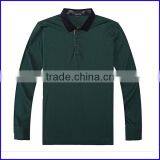 Custom New Design Long Sleeve Polo Shirts for Mens 100% Cotton thumbnail-2