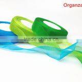 Wholesale Woven Edge Organza Ribbon in Various Colors and Sizes thumbnail-1