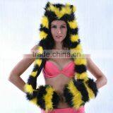 Popular Stylish Professional Manufactuer Wool Nepal Animal Hood Hats thumbnail-1