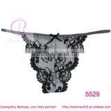 Womens Hot Sex Images Sexy g String Full Transparent Butterfly g String thumbnail-1