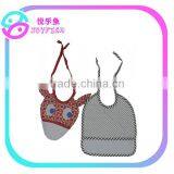 Organic Cotton Lovely Cartoon Baby Bibs thumbnail-3