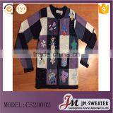 2016 Ugly Christmas Sweater Women Cardigan Sweater thumbnail-1