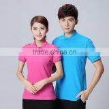 2017 Professional Jiangxi Factory Fashion Sweet Custom Couples Polo Shirt Print thumbnail-3
