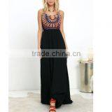 Zm50312b Europe Hot Sell Women Sexy Dress Sleeveless Black Dresses Women Lady thumbnail-3