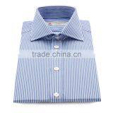 2015 Men Contrast Collar Latest Style Cotton Custom Dress Shirt thumbnail-4