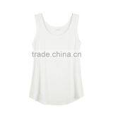 100% Cotton Womens Loose Fit Tank Top Relaxed Basic Sleeveless Shirt thumbnail-2