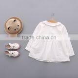 S33435W Girls Long Sleeve Shirt Baby Girls White Blouse Brand School Casual Shirts thumbnail-4