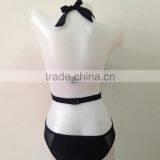 M865 Runwaylover2016 Ladies Sexy Black Perspective One Piece Bikini Swimwear thumbnail-3