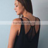 Runwaylover 5514 Sexy Ladies White Sport Hollow Out Backless Bra thumbnail-3