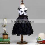 Sleeveless V-Neck Lace Ivory Flower Girl Princess Party Dress 2~12Years CL008938-2 thumbnail-3