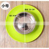 R1897H 2017 New Stainless Steel Pet Feeder Dog Silicone Pet Bowl thumbnail-2