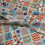 1.45m Pony Teacup Fruit Printing Canvas Fabric Linen/Cotton Fabric Zakka Patchwork Fabric for Curtain thumbnail-1