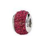 New Design Round Genuine 925 Sterling Silver Bead Jewelry / 4.5mm Hole thumbnail-1