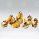 Wholesale Artifical Hand-blown Glass Pumpkin Made in China for Decoration