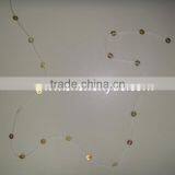 120D Polyester Thread With 2mm Sequin for Knitting