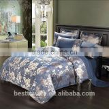 Custom AB design jacquared cotton bedding set