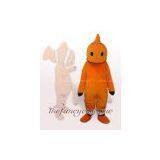 Fur Orange Nemo Fish Mascot Costume Christmas Party Dress