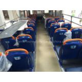 gps bus coach seat audio entertaiment system