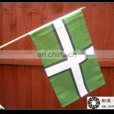 Small Hand Held Stick Flag , Blank Hand Pennant Flags thumbnail-1