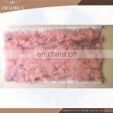 100% Real Fox Fur Plate / Dyed Color Fox Fur Skin Plate For Clothes & Garments thumbnail-2