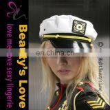 Beauty`s Love Sexy Wholesale White Police Woman Officer Hat thumbnail-1