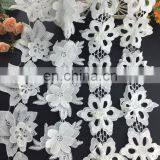 Good Quality Garment Accessories Embroidery 3D Flower Lace Trimming thumbnail-1