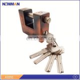 84mm cooper color plated stainless body padlock
